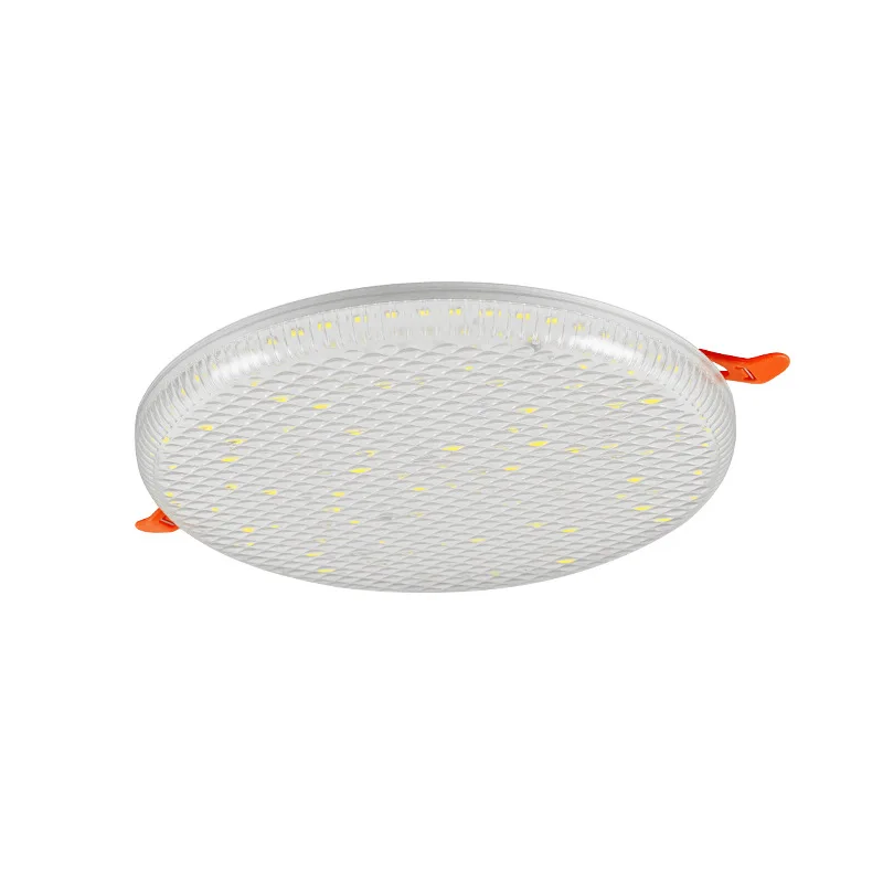 Embedded LED downlight ultra-thin bezel-less panel light Transcrystal cover free hole domestic ceiling hole light spot light