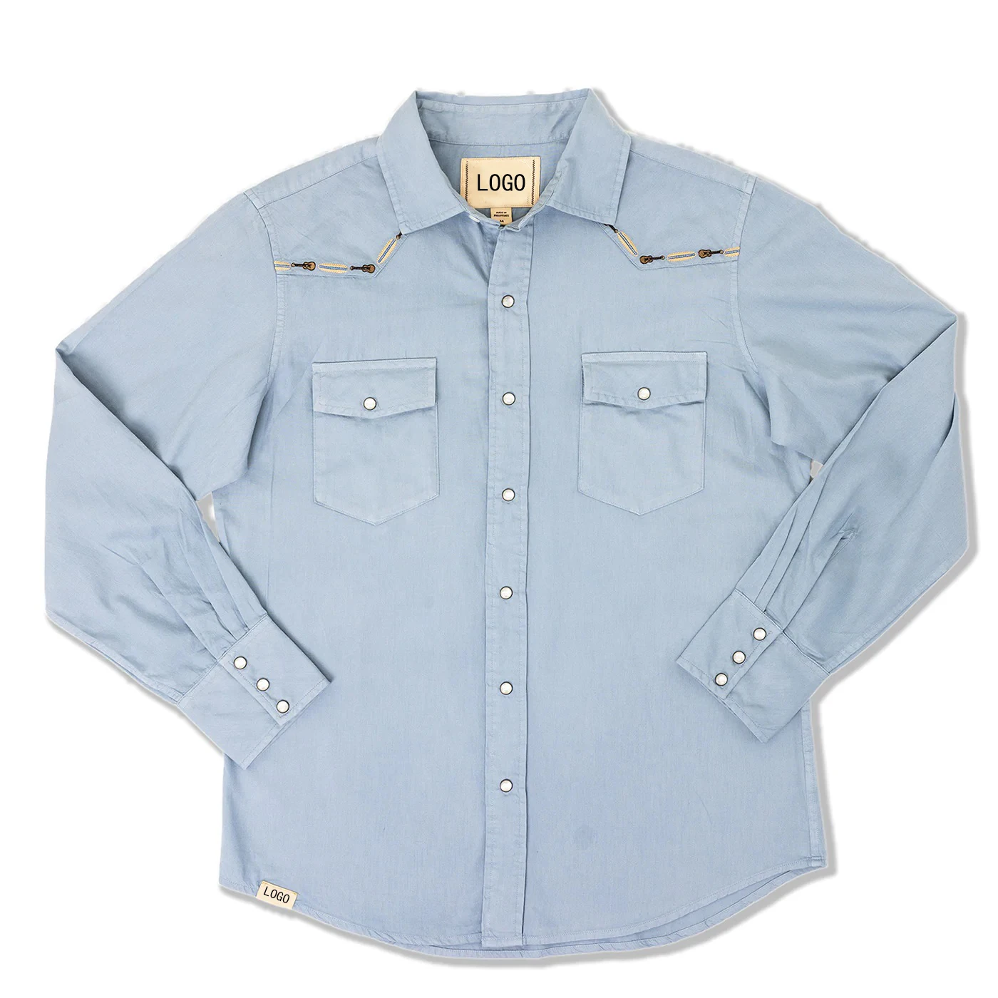 Plaid Fashioned Matching Sequin Mens Tops Classic Sweatshirt Wear Apparel Male Snaps Work Cowboy Shirt