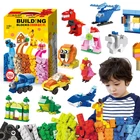 Block Popular Design 1000pcs Toys Block Building Educational Building Block Train Plastic Building Block Toys For Kids