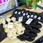 18 Inch Remy Hair 16 18 20 Inch Unprocessed Virgin Remy Peruvian Body Wave Hair Bundle 3Pcs Lot Deals With Lace Closure