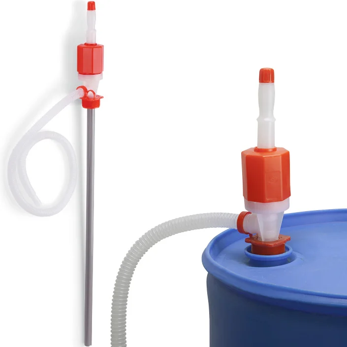 Deluxe Syphon pump T handle 2 Pc Transfer Pump Oil Water Diesel TZ HW013 