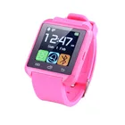 White Watch Black White Red Blue Pink 1.44'' TFT Touch Screen Multi Language BT Hands-free Calls U8 Smart Watch