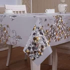 Clothes Table Cloth Table Cloth Wedding Bulk Fancy Clothes Promotion Banner White Linen Table Cover Cloth