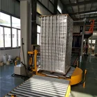 Wrapping Machines Automatic Wrapping Machine Fully Automatic Pallet Wrapping Machines With Conveyor