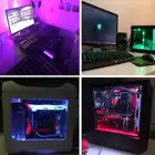 G R B RGB LED Strip Light For Motherboard With 4 Pin RGB Header 12V G R B Computer Case DIY Lighting For ASUS Gigabyte MSI