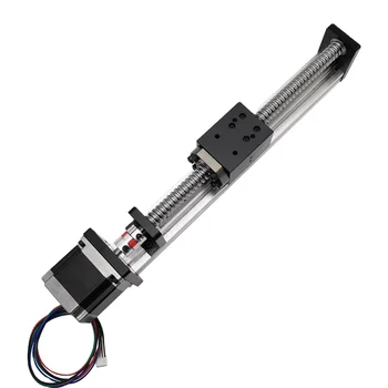 UMOT High Precision Heavy Load 50-1000mm Ball Screw Guide Rail Linear Actuator Module With Servo Motor For Cnc Industrial Robot