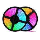 Tv Light 12V 5M 16.4Ft Waterproof TV Backlight Color Changing Flexible RGB SMD 5050 LED Strip Light