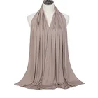 Jersey Factory Price Stretchy Hijab Plain Head Scarves Wholesale Women Jersey Hijab