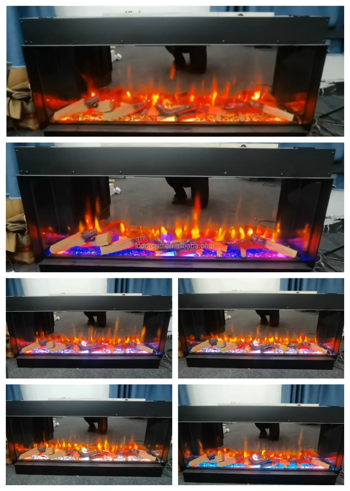 Electric Fireplace, 5D, LED - detail 8