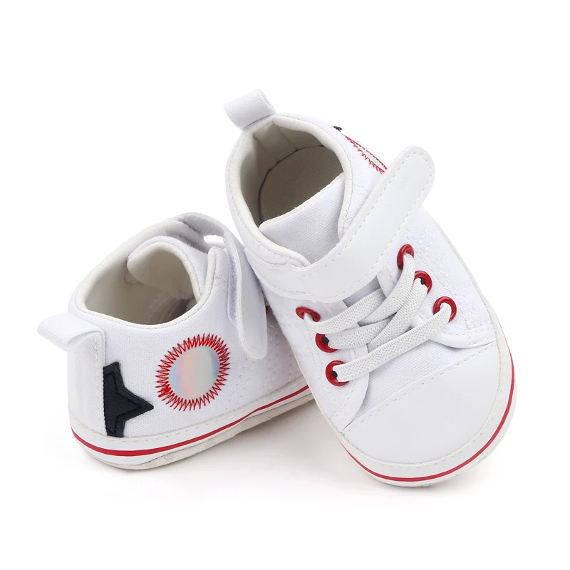 High Quality Soft Sole Canvas Baby Sneakers for Boys and Girls Spring Autumn 2025 factory