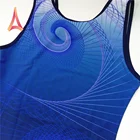 Leotards Competition Printed Boys Leotard Gymnastics Competition Leotard With Short Legs