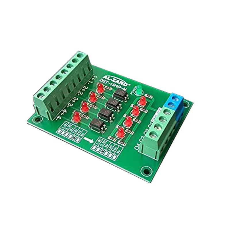 Oem/odm Available 1.8v 3.3v 5v 12v 24v 4 Channel Optocoupler Isolation  Board Plc Signal Level Voltage Converter Dst-1r4p-n - Buy Dst-1r4p-n,Optocoupler  Isolation Board,4-channel Optocoupler Product on Alibaba.com