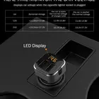 Phone Mp3 Smart Dual USB/2 USB Ports Car Phone Charger With LED Display Car Mp3 Player