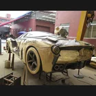 Life Modern Outdoor Sculpture Life Size Bronze Art Car Sculpture