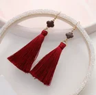 Earrings 2021 Wholesale Hot Selling Women's Bohemian Tassel Jewelry Earrings