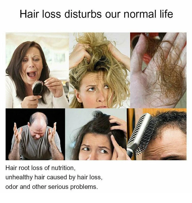 Natural Herbal Shampoo Deep Nourish Repair Hair Root Anti-hair Loss Hair Growth Shampoo