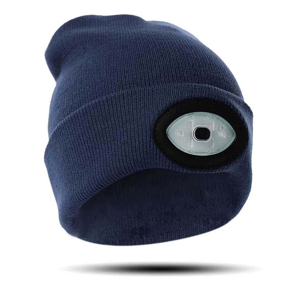 Led Hat Led Beanies Acrylic Led Winter 