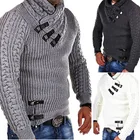 Cashmere Men Sweater Men Best Quality Winter Custom Jacquard Cashmere Wool Knit Men Pullover Sweater