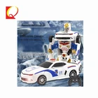 Rc Toy Hot Sale One-Button 1:14 Electric RC Car Sports Car Shock Resistant Construction Deformation Robot Car Toy