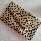 Clutch Women Handbag Purse Fold Over Envelope Clutch Purse Leopard Clutch Purse