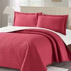 Quilt Wedding Bed Quilt Sets Ultrasonic Polyester Quilt Wedding Luxury Polyester Bed Comforter Set