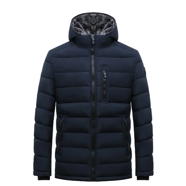 CORBONA NewArrival Autumn Winter Men Coat Navy Blue Jacket Detachable Hooded Casual Cotton Male Fashion NiceGift Dark Parka