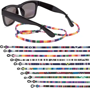 Glasses Strap Eyewear Retainer Sunglass Straps Eyeglass Holder Strap Glass Cord Lanyard Unisex Safety Glasses String (Colorful)