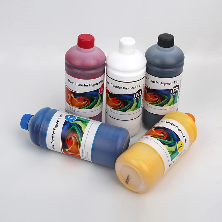 1l Cmykw Dtf Ink Set For Epson L120 Dtf 