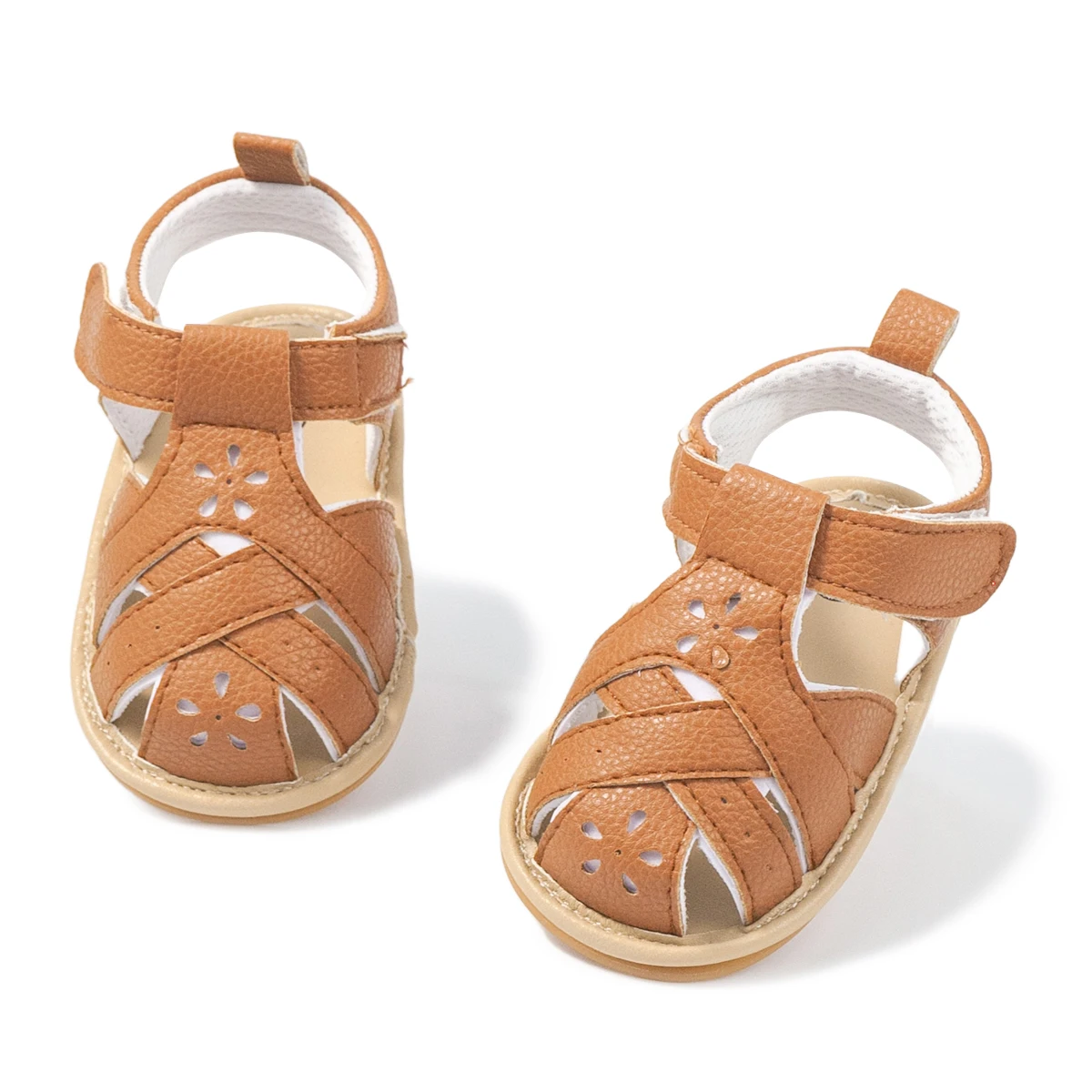 High Quality  outdoor infant baby  Girls and boys Summer Shoes  rubber soft sole  PU leather fabric  baby sandals