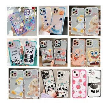 Amazon factory price custom design Strawberry Cute Pattern Soft TPU Girls Women phone case for iPhone 13 14 pro max Case