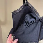 Vest 2021 Summer New Arrival Fashion Black Lace Stitched Vest Women's Sling
