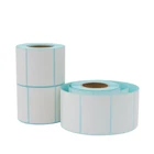 Label Adhesive Premium Quality Low Price 80mm Thermal Label Sticker Self Adhesive Paper Roll For Packaging Label