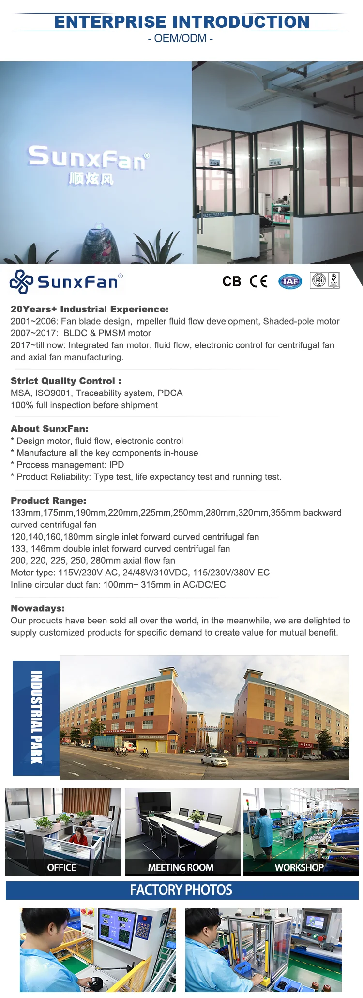 Centrifugal Fan, 100Mm, 220 V, Metal fan blade - detail 18
