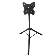 Tiltable TV stand with portable tripod, flexible tripod, speaker stand