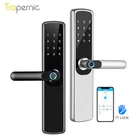 Wholesale Low Price Keyless Biometric Security Digital Tuya Wifi Ttlock App Fingerprint Smart Door Lock Alexa