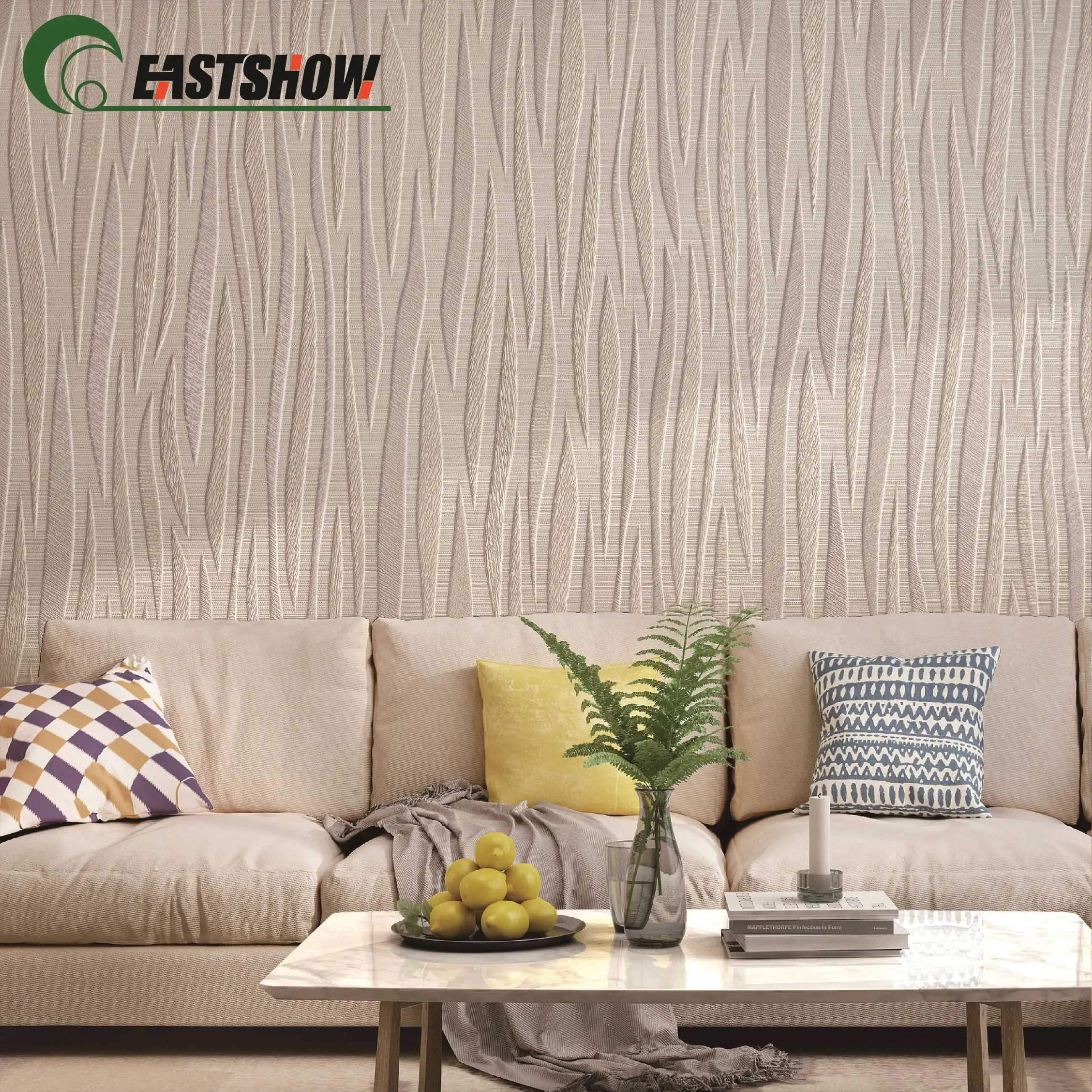 New Simple Design Pattern Pvc Wallpaper For Walls Decoration - Buy  Wallpapers/wall Coating,3d Wallpaper,Wallpaper Product on 