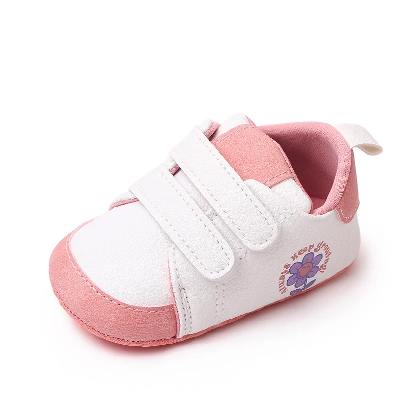Spring and Autumn Matching Flowers Soft Soled Baby Casual Shoes for Boys and Girls details
