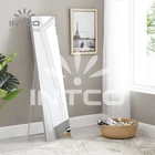 Silver Mirror Mirrors Intco Silver Aluminum Framed Mirror 34x150 Mm Metal Mirror Stand Mirror