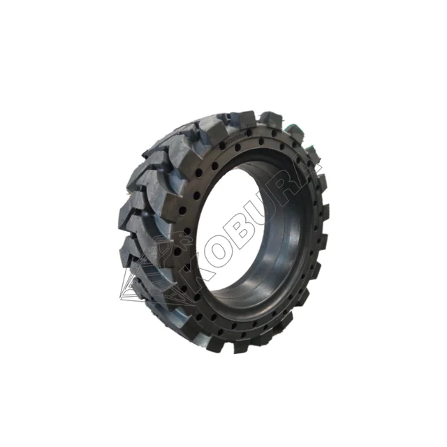 Low price good quality solid skid steer tyre 33 12 20 33x12-20  skid loader telehanlder solid tire