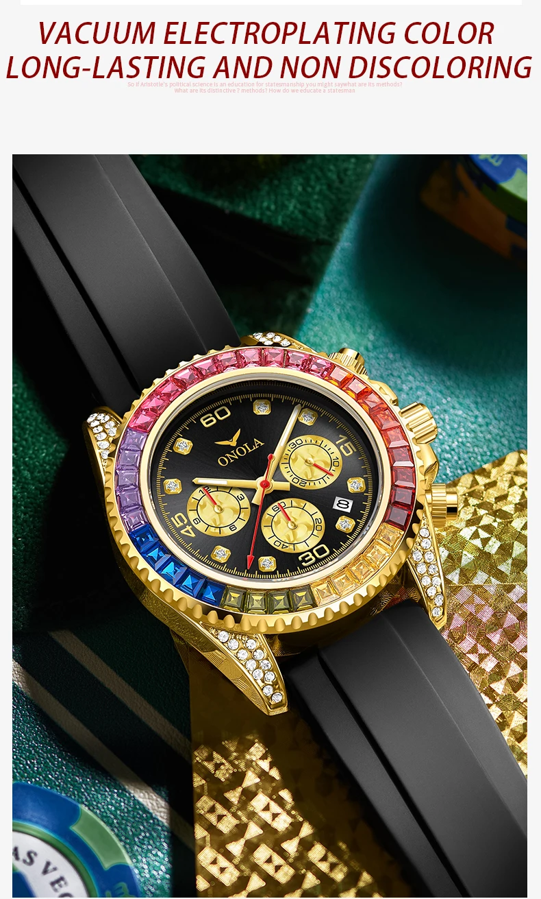 ONOLA 6842 Rainbow Chronograph Watch9.jpg