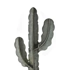 Pear Hengfa Outdoor Garden Cactus Home Decor Metal Art Handcraft Cacti Gray Prickly Pear
