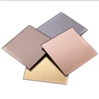 Large 3mm Acrylic Mirrors Custom Cut Size Colorful 2 Way Pmma Mirror