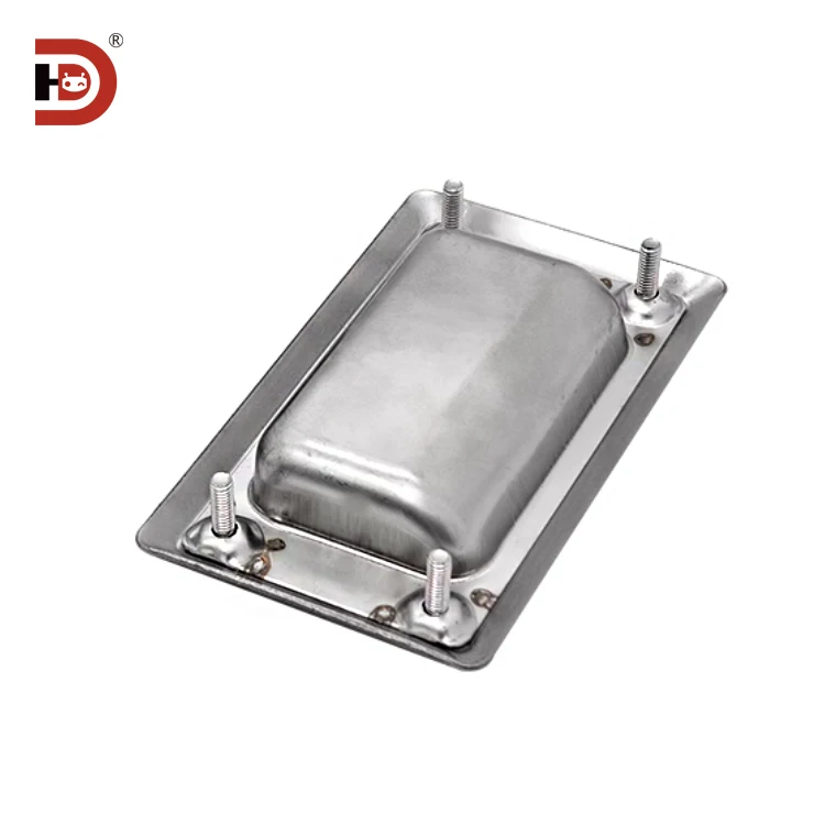Industrial Handle Buckle Drawer Cabinet Concealed 304 Stainless Steel Handle Embedded Cabinet Concealed Handle factory