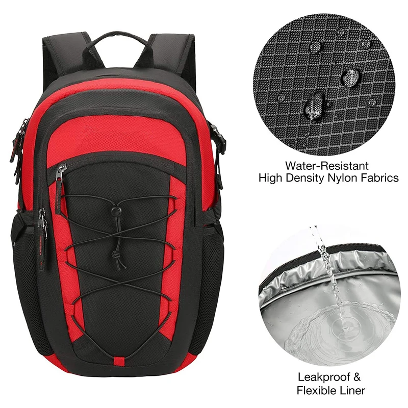 Waterproof hiking backpack,Multifunctional Ultralight breathable Durable Easy to Clean nylon gym Outdoor Trekking Picnic Sports Backpacks,Wholesale Lightweight 4-Layer Design Comfortable Outdoor Day Trip Fishing Backpacks unisex Camping Knapsack