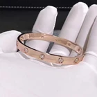 Bracelets Wedding Bangle High Quality Fashion Brand Women Bracelets Wedding Gifts Christmas Bangle Gifts With Gift Boxes