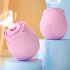 Vibrator Sucking Vibrator AICOOZ Cheap Rose Bud Vibrator Curve Sex Toy With Tongue Rose Vibrator For Women