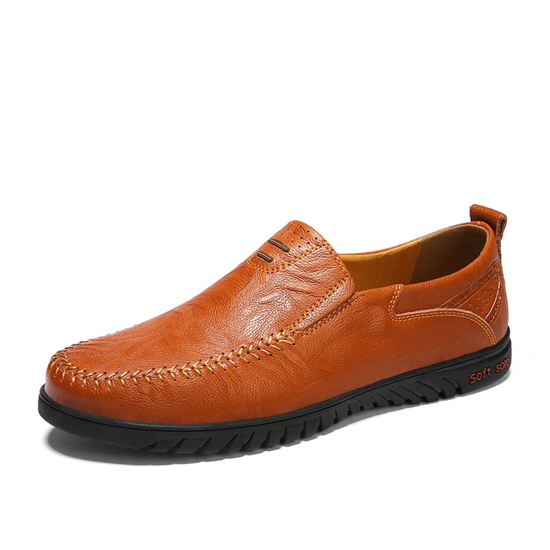 Leather Driving Outdoor Walking Shoes 