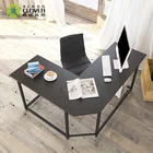 Computer Home Office L-shape Steel Computer Desk
