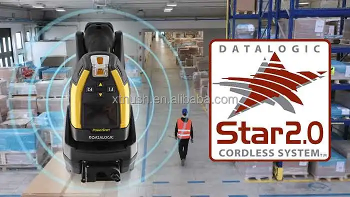 Datalogic PowerScan PM9600-DPX, Direct Part Marking, 433 MHz, Display 4 Key Keypad, Removable Battery, USB Kit