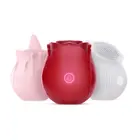 Vibrator Adult Women Rose Vibrator Wand Adult Clitoris Rose Vibrating Tongue/
